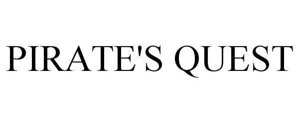 Trademark Logo PIRATE'S QUEST