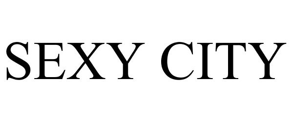 Trademark Logo SEXY CITY