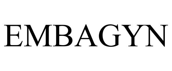 Trademark Logo EMBAGYN