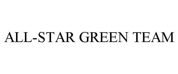  ALL-STAR GREEN TEAM