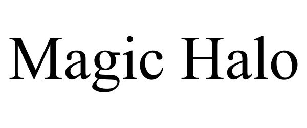 Trademark Logo MAGIC HALO
