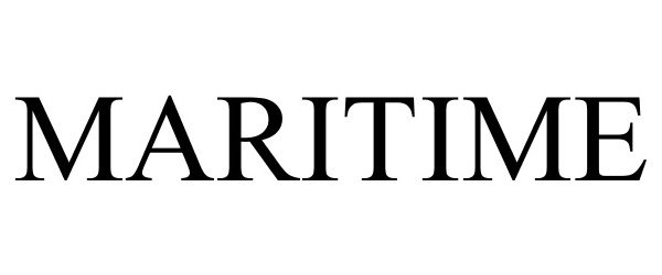 Trademark Logo MARITIME