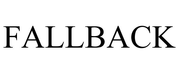 Trademark Logo FALLBACK