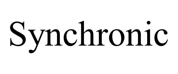 Trademark Logo SYNCHRONIC