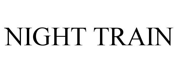 Trademark Logo NIGHT TRAIN