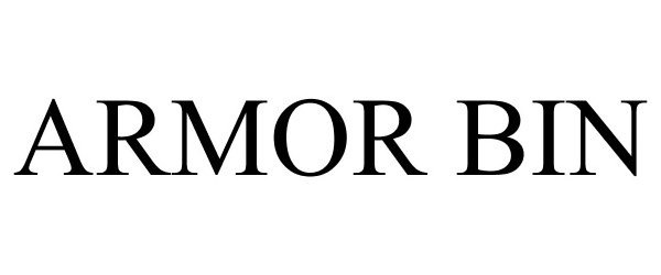Trademark Logo ARMOR BIN