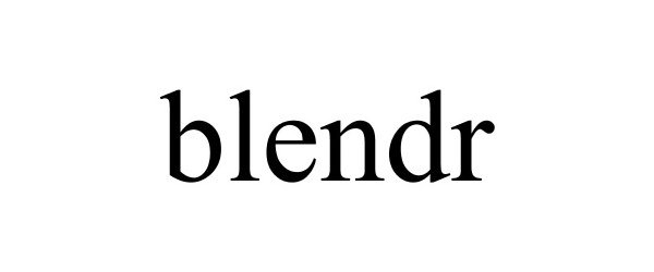 Trademark Logo BLENDR