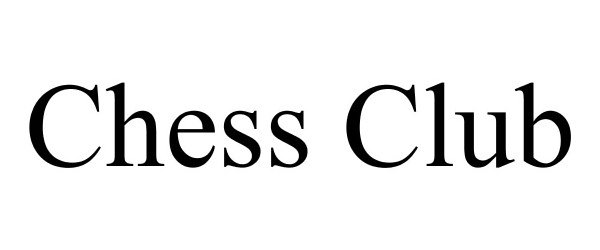 Trademark Logo CHESS CLUB
