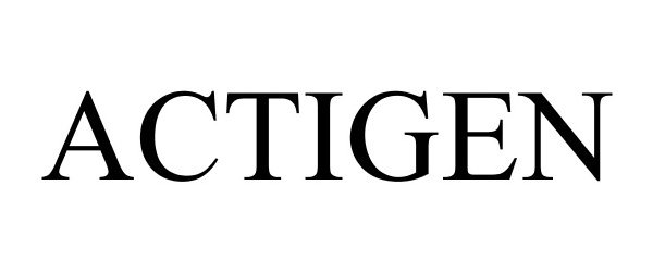 Trademark Logo ACTIGEN