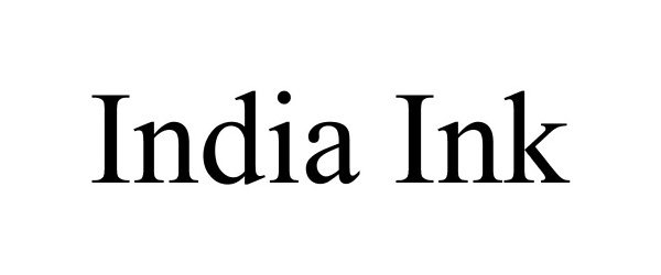 Trademark Logo INDIA INK