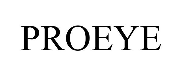 Trademark Logo PROEYE