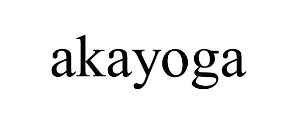 Trademark Logo AKAYOGA