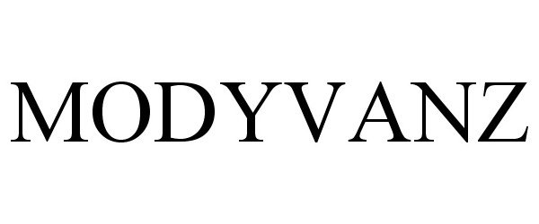 Trademark Logo MODYVANZ