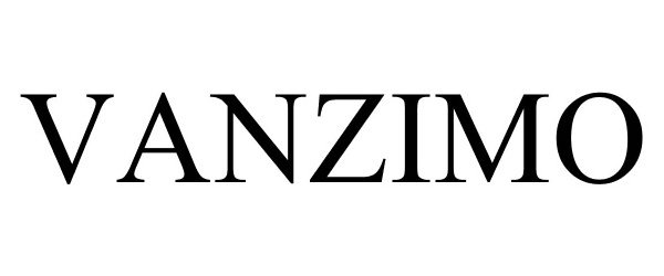 Trademark Logo VANZIMO
