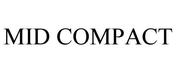 Trademark Logo MID COMPACT
