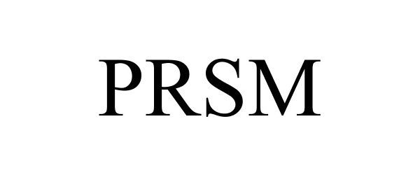 Trademark Logo PRSM