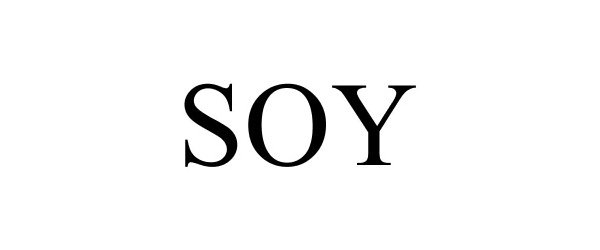 Trademark Logo SOY