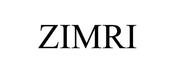 Trademark Logo ZIMRI