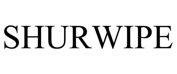 Trademark Logo SHURWIPE