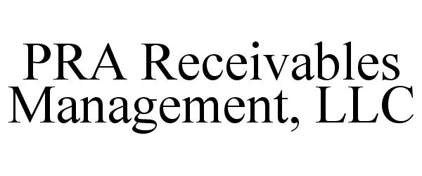  PRA RECEIVABLES MANAGEMENT, LLC