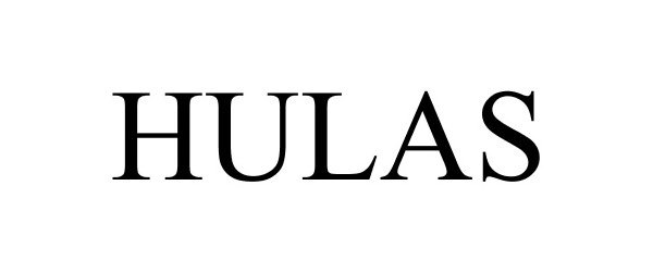 Trademark Logo HULAS