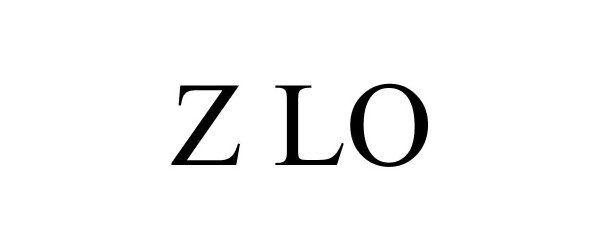 Trademark Logo Z LO