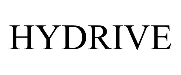 Trademark Logo HYDRIVE