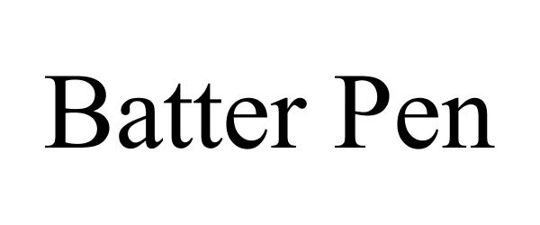 Trademark Logo BATTER PEN