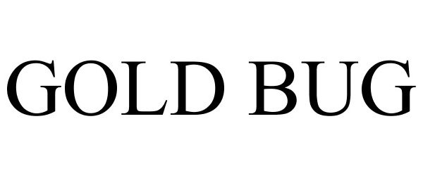 Trademark Logo GOLD BUG