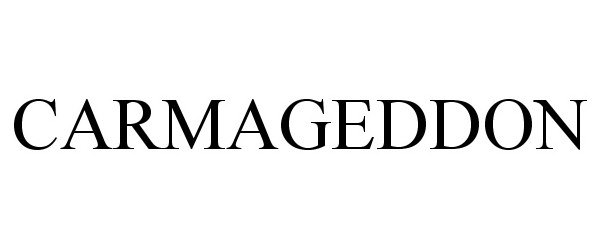 Trademark Logo CARMAGEDDON