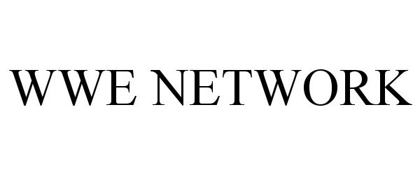 Trademark Logo WWE NETWORK