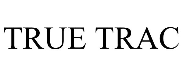 Trademark Logo TRUE TRAC