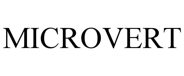 Trademark Logo MICROVERT