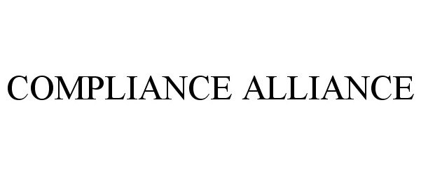 Trademark Logo COMPLIANCE ALLIANCE