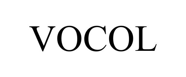 Trademark Logo VOCOL