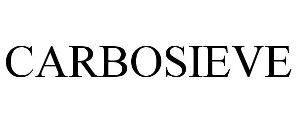 Trademark Logo CARBOSIEVE