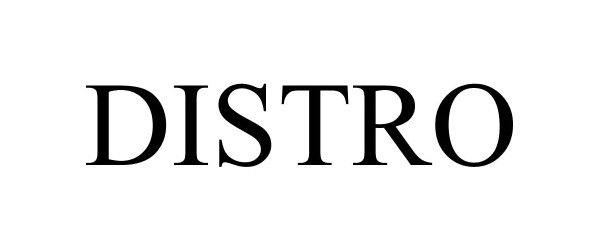 Trademark Logo DISTRO