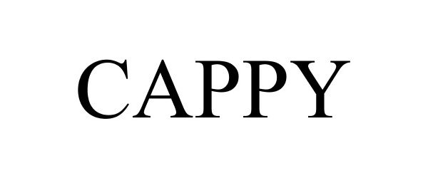 Trademark Logo CAPPY