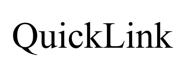 Trademark Logo QUICKLINK