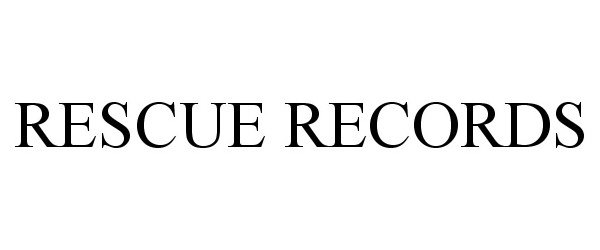  RESCUE RECORDS