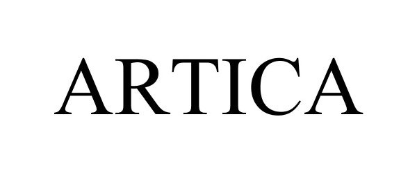 Trademark Logo ARTICA