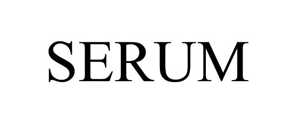 Trademark Logo SERUM