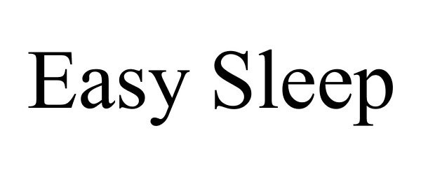 Trademark Logo EASY SLEEP