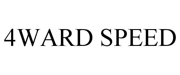 Trademark Logo 4WARD SPEED