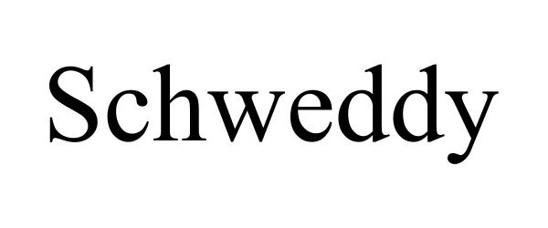 Trademark Logo SCHWEDDY
