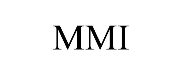 Trademark Logo MMI