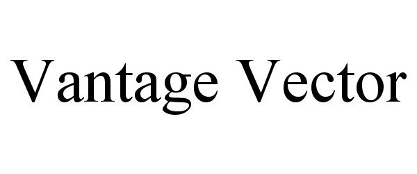 Trademark Logo VANTAGE VECTOR