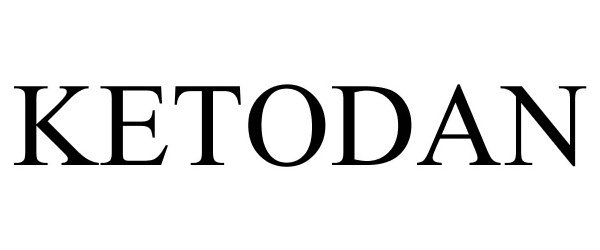 Trademark Logo KETODAN