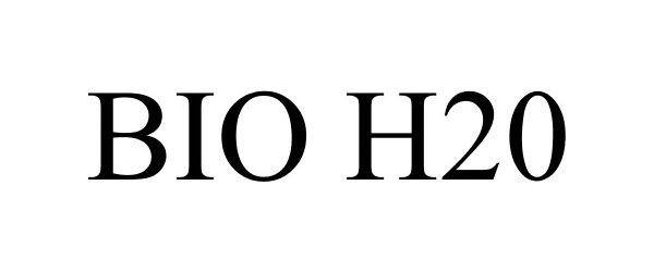 Trademark Logo BIO H20