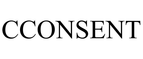Trademark Logo CCONSENT